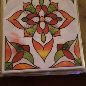 Colorful Mandala Cling Ons